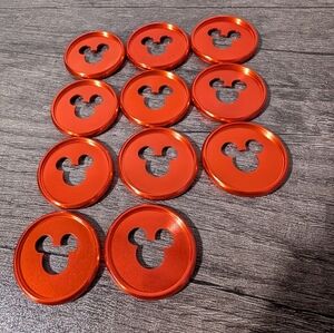 Happy Planner Red Metal Disney Mickey Mouse Classic Discs